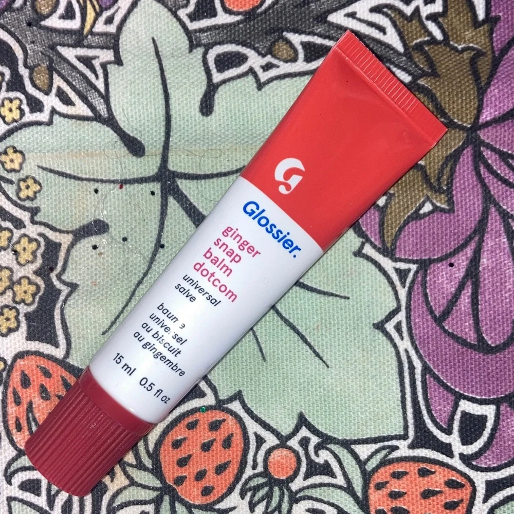 Glossier Limited Edition Ginger Snap Lip Balm Dotcom - Picture 1 of 3